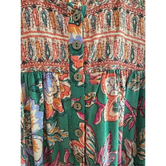 Size S Easel Los Angeles Paisely Floral Jumpsuit - Picture 6 of 8